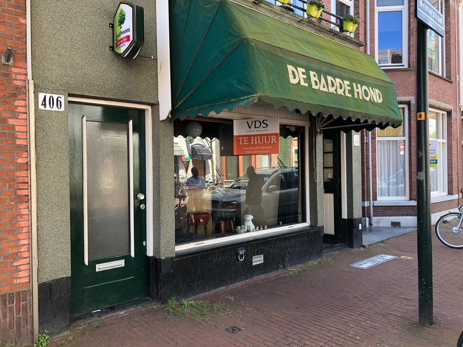 Café in Weimarstraat