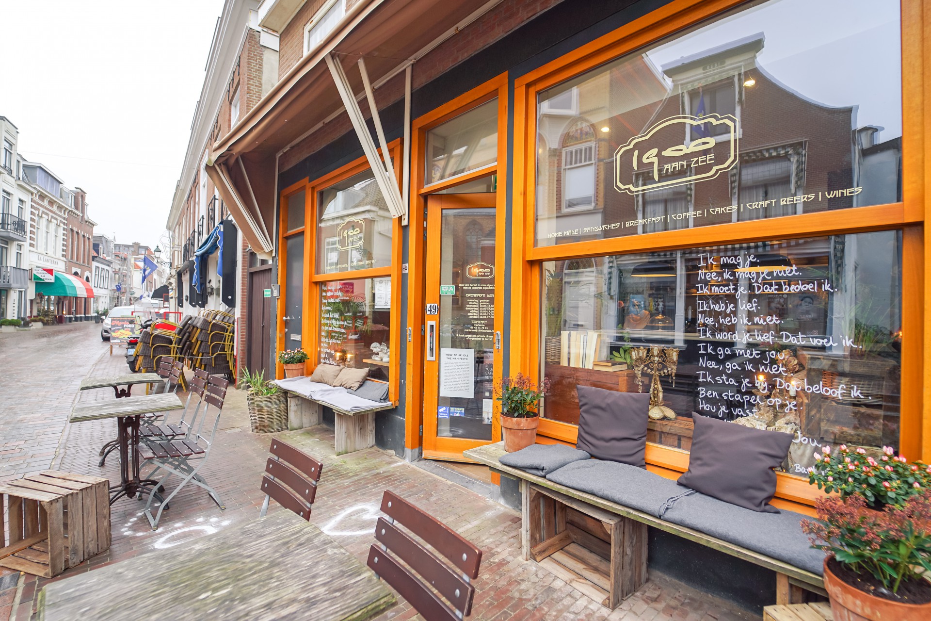 Lunchroom/koffiebar op Scheveningen