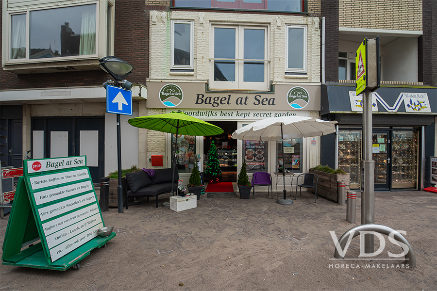 Nieuw gebouwde lunchroom op A1 locatie in Noordwijk