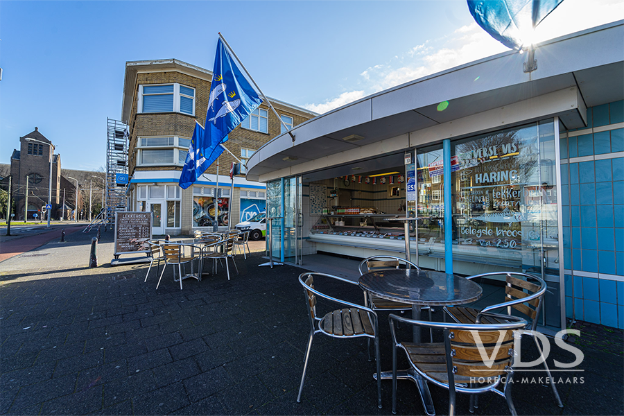 Goedlopende Viskiosk met terras