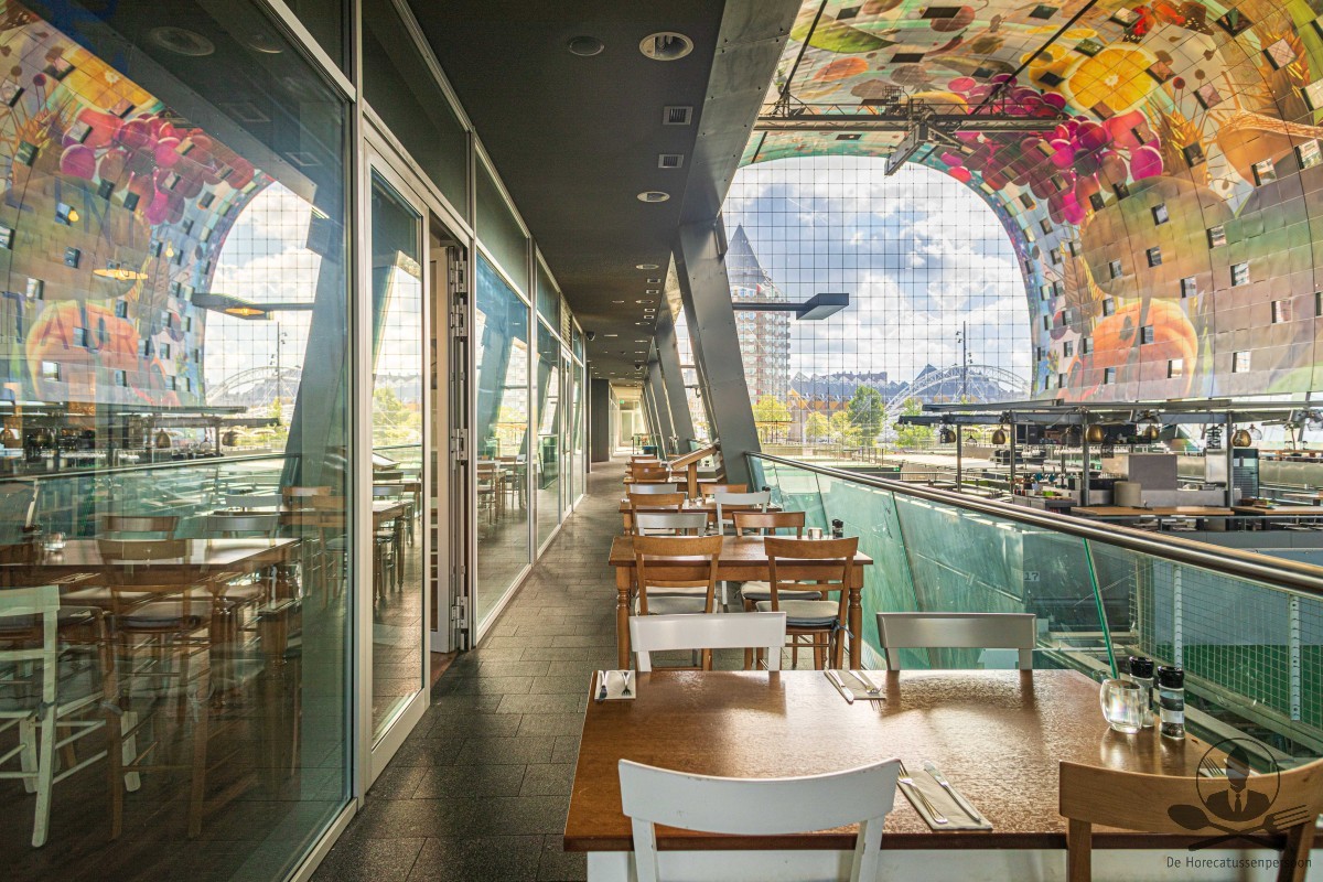 Restaurant van 449m2 in de Markthal Rotterdam