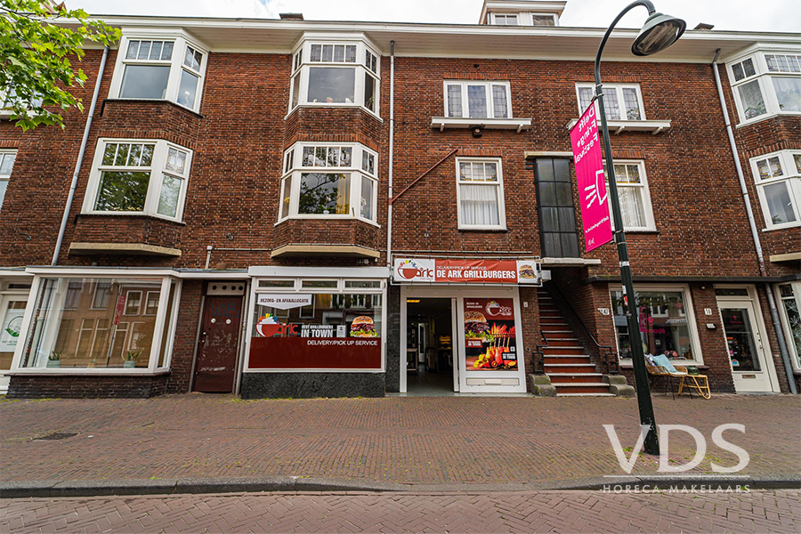 Afhaal -en bezorglocatie in centrum van Delft