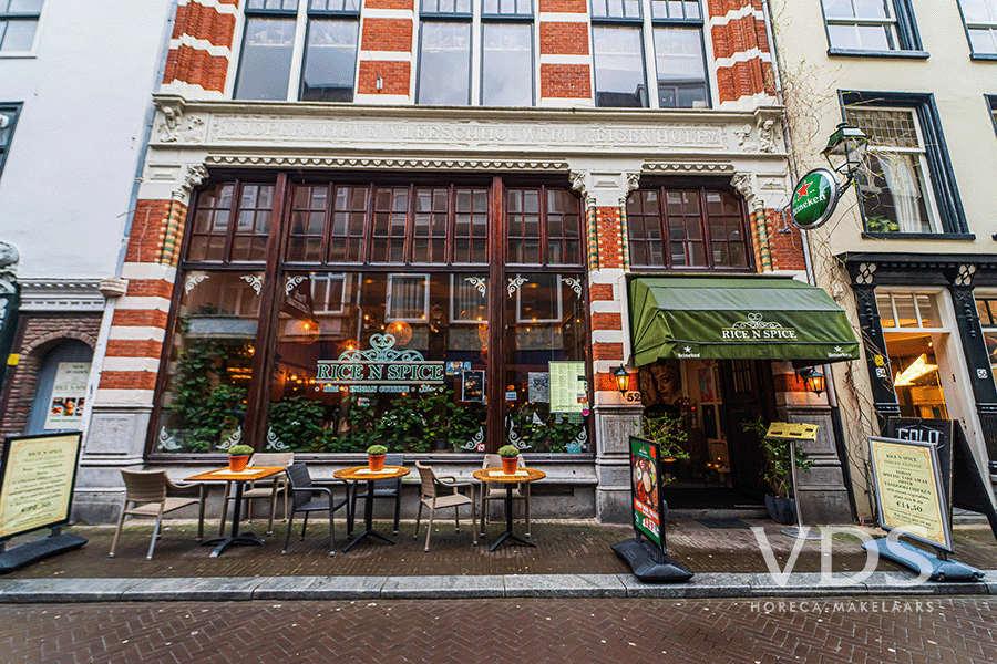 Restaurant aan de Molenstraat in Den Haag