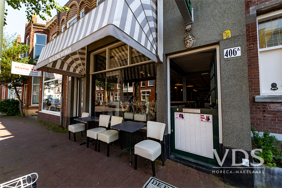 Eetcafé aan de Weimarstraat. In prijs verlaagd!
