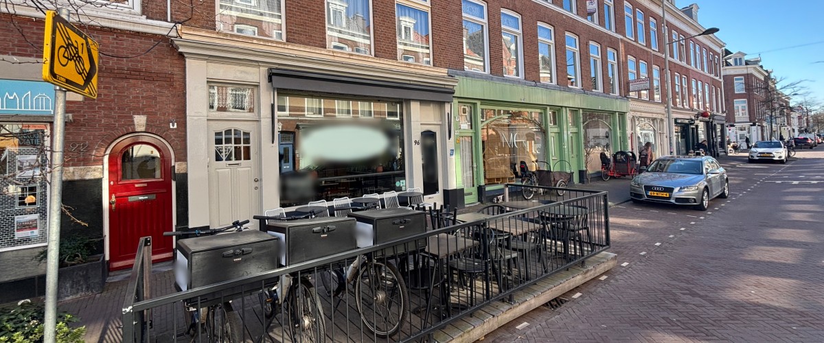  Lunchroom/ Restaurant in het gewilde Zeeheldenkwartier 