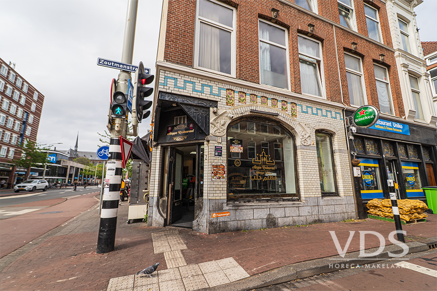 Bezorg en afhaallocatie in het centrum
