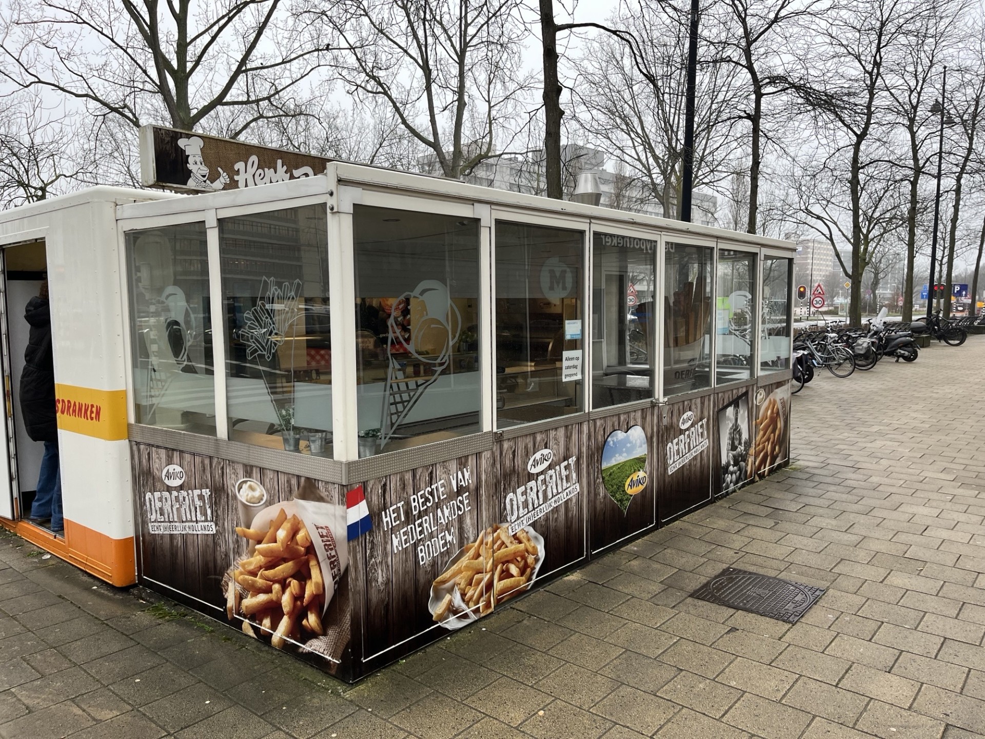 Snack kiosk in de Bogaard