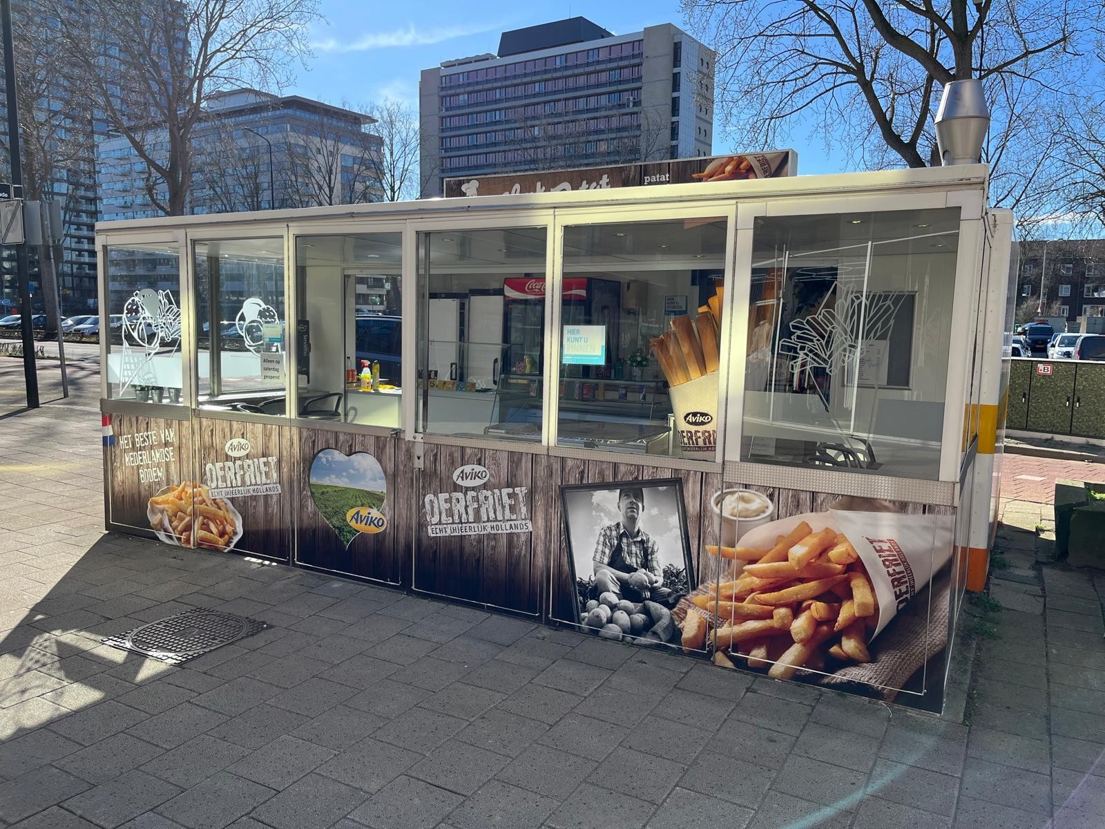 Snack kiosk in de Bogaard