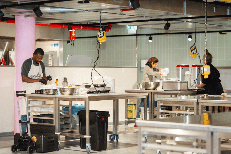 Professionele productiekeukens te huur op de Binckhorst
