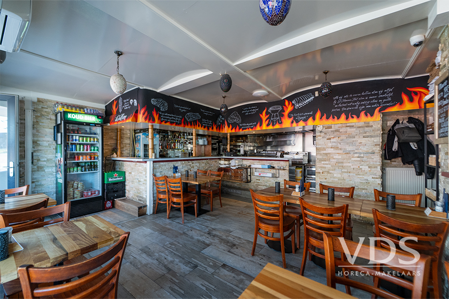 Volledig operationeel grill- en barbecuerestaurant op hoeklocatie in Rijswijk